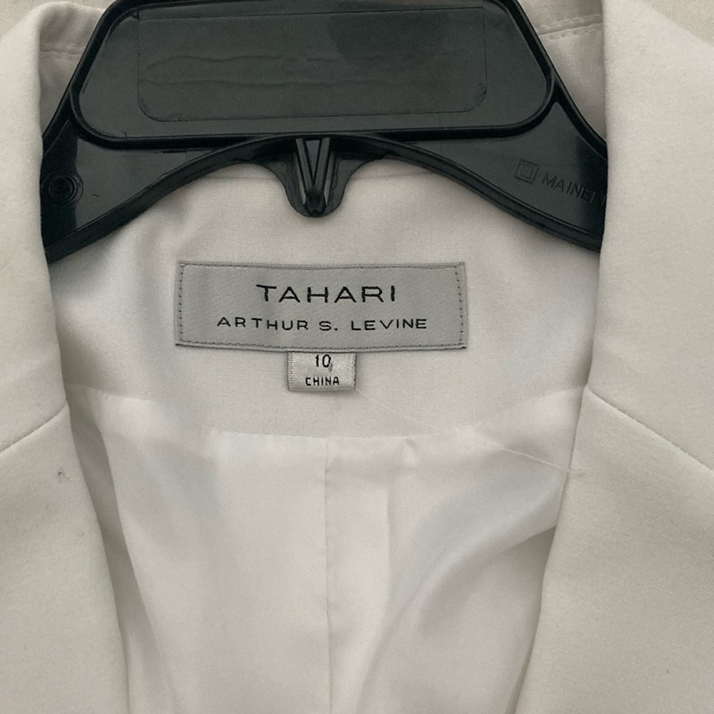 White Tahari Blazer